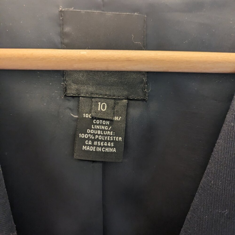 J. Crew Navy Two-Button Timeless Classic Blazer - image 2